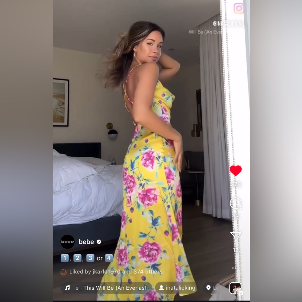 Bebe sundress